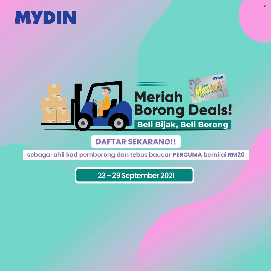 thumbnail - Mydin catalogue - 23 September 2021 - 29 September 2021.