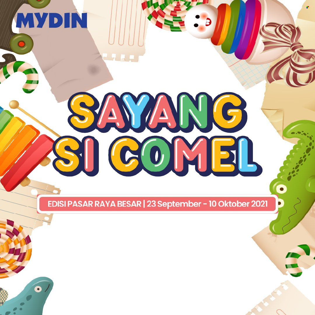 thumbnail - Mydin catalogue - 23 September 2021 - 10 October 2021.