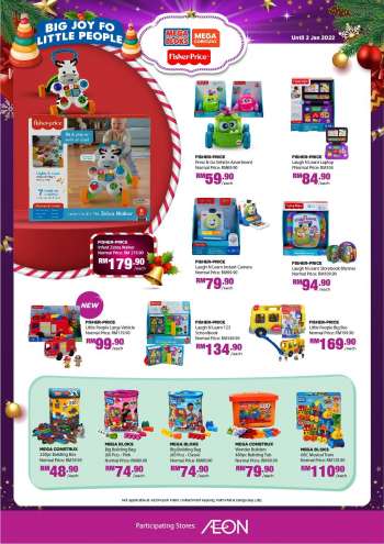 Aeon catalogue  - 07 December 2021 - 02 January 2022.