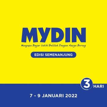 Iklan Mydin - 07.01.2022 - 09.01.2022.