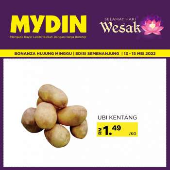 Mydin catalogue  - 13 May 2022 - 15 May 2022.