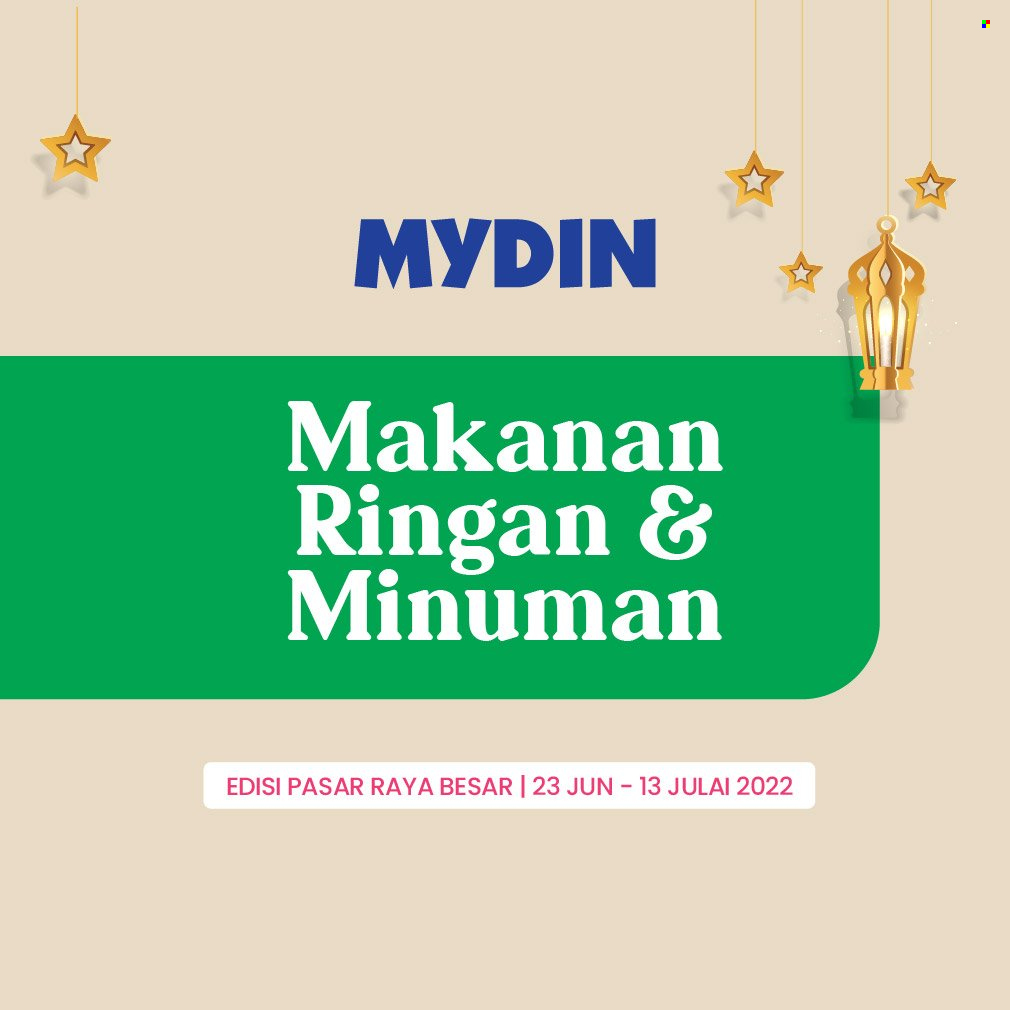 thumbnail - Mydin catalogue - 23 June 2022 - 13 July 2022.