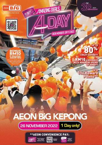 Aeon Big promotion  - Kepong A-Day