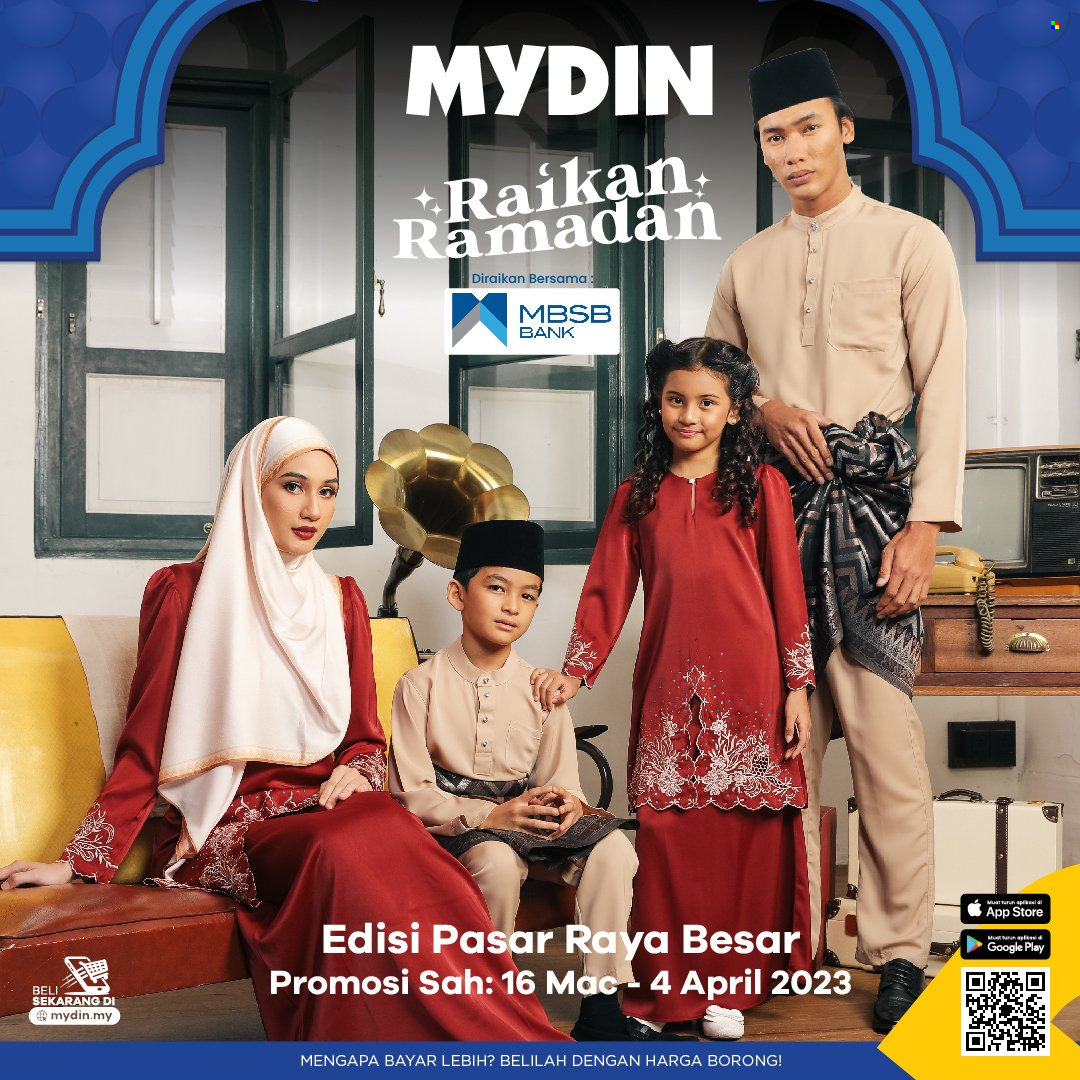 thumbnail - Mydin catalogue - 16 March 2023 - 04 April 2023.