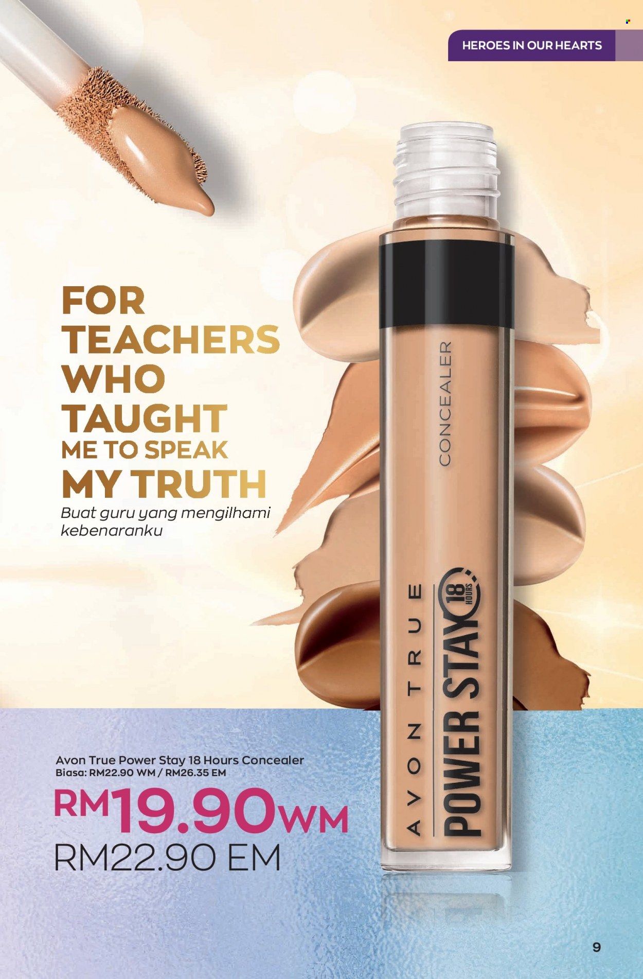 Iklan Avon - 01.05.2023 - 31.05.2023. Halaman 9.