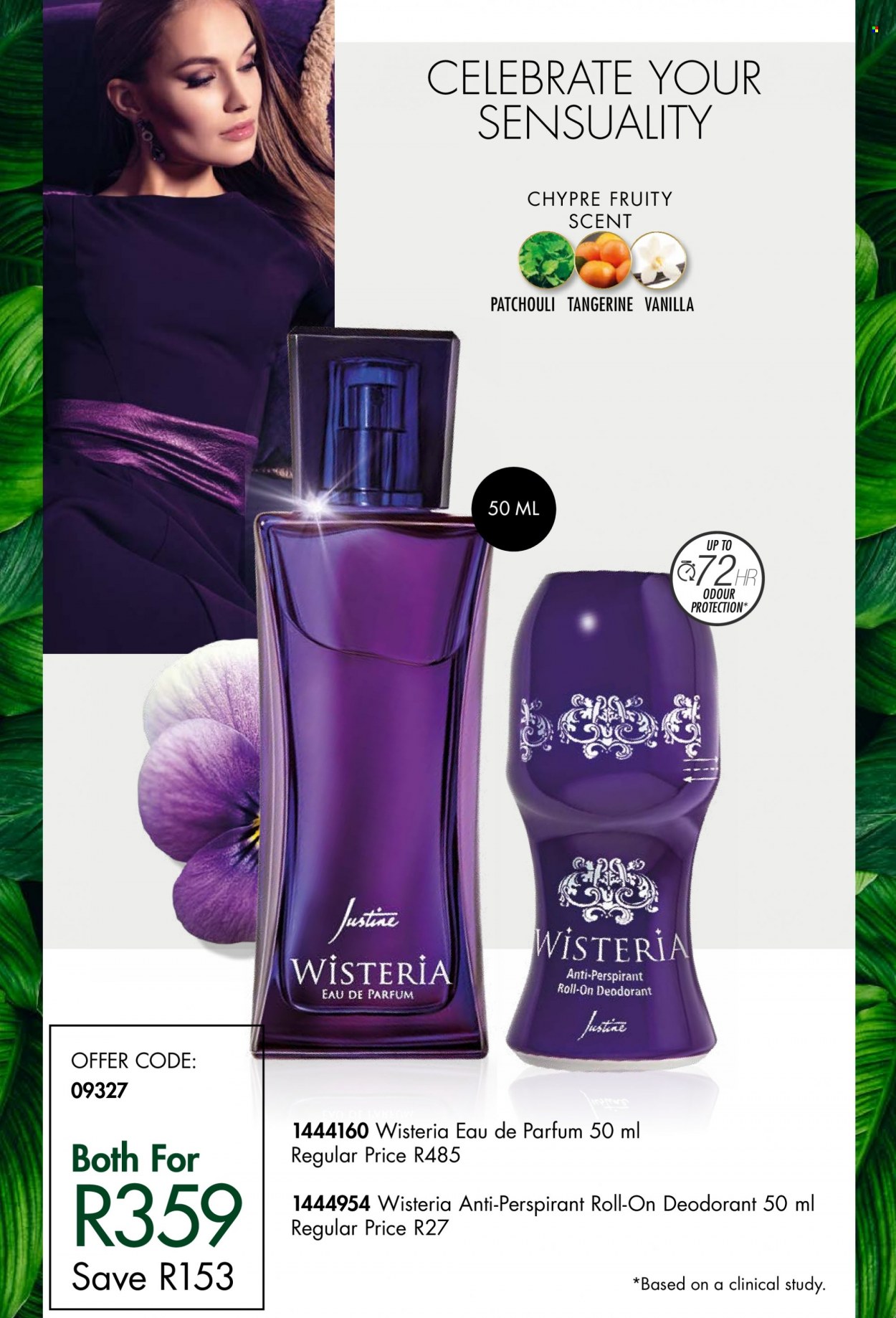 thumbnail - Justine catalogue  - 06/09/2022 - 30/09/2022 - Sales products - anti-perspirant, eau de parfum, roll-on, deodorant. Page 6.