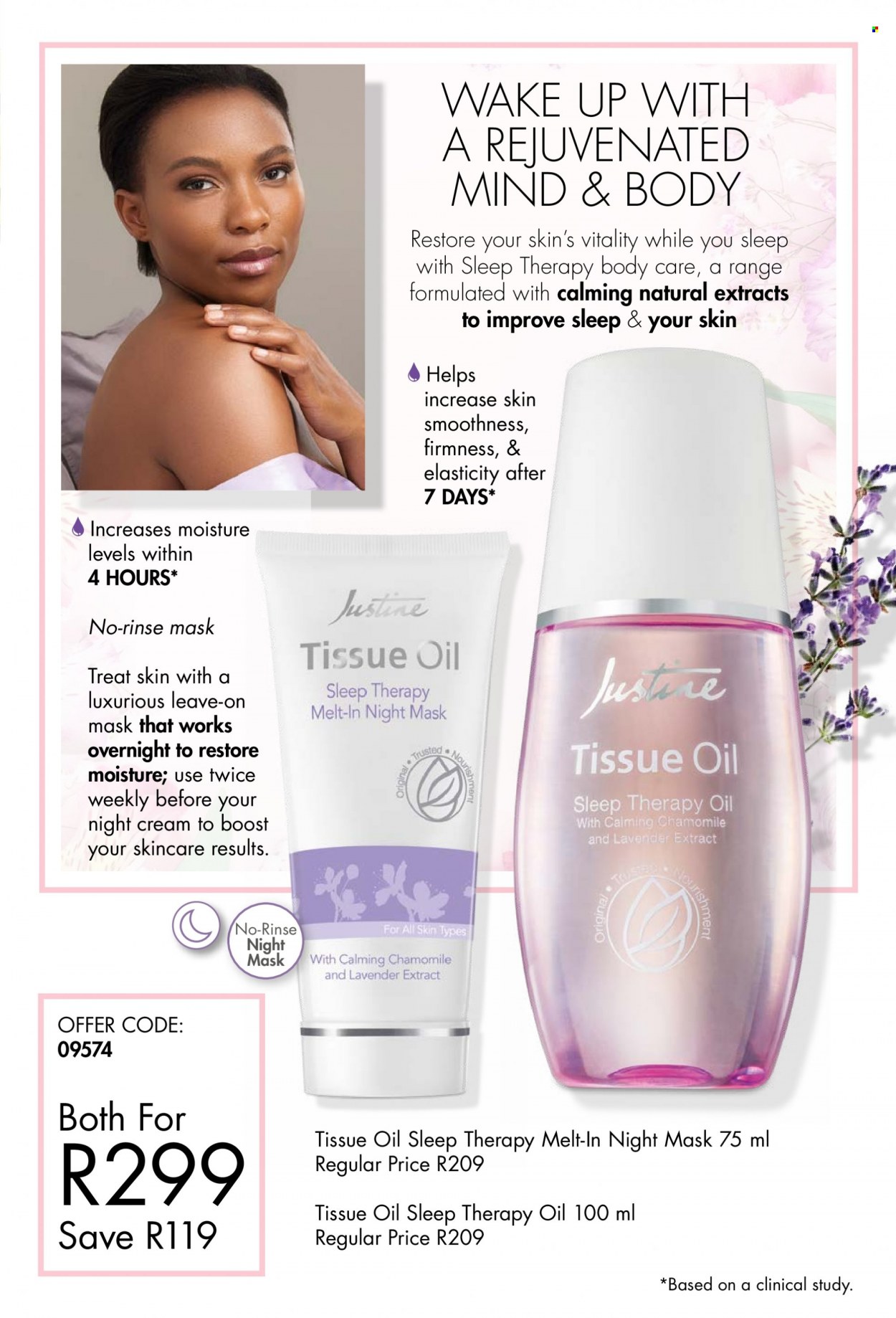 thumbnail - Justine catalogue  - 01/09/2022 - 30/09/2022 - Sales products - tissues, night cream. Page 7.