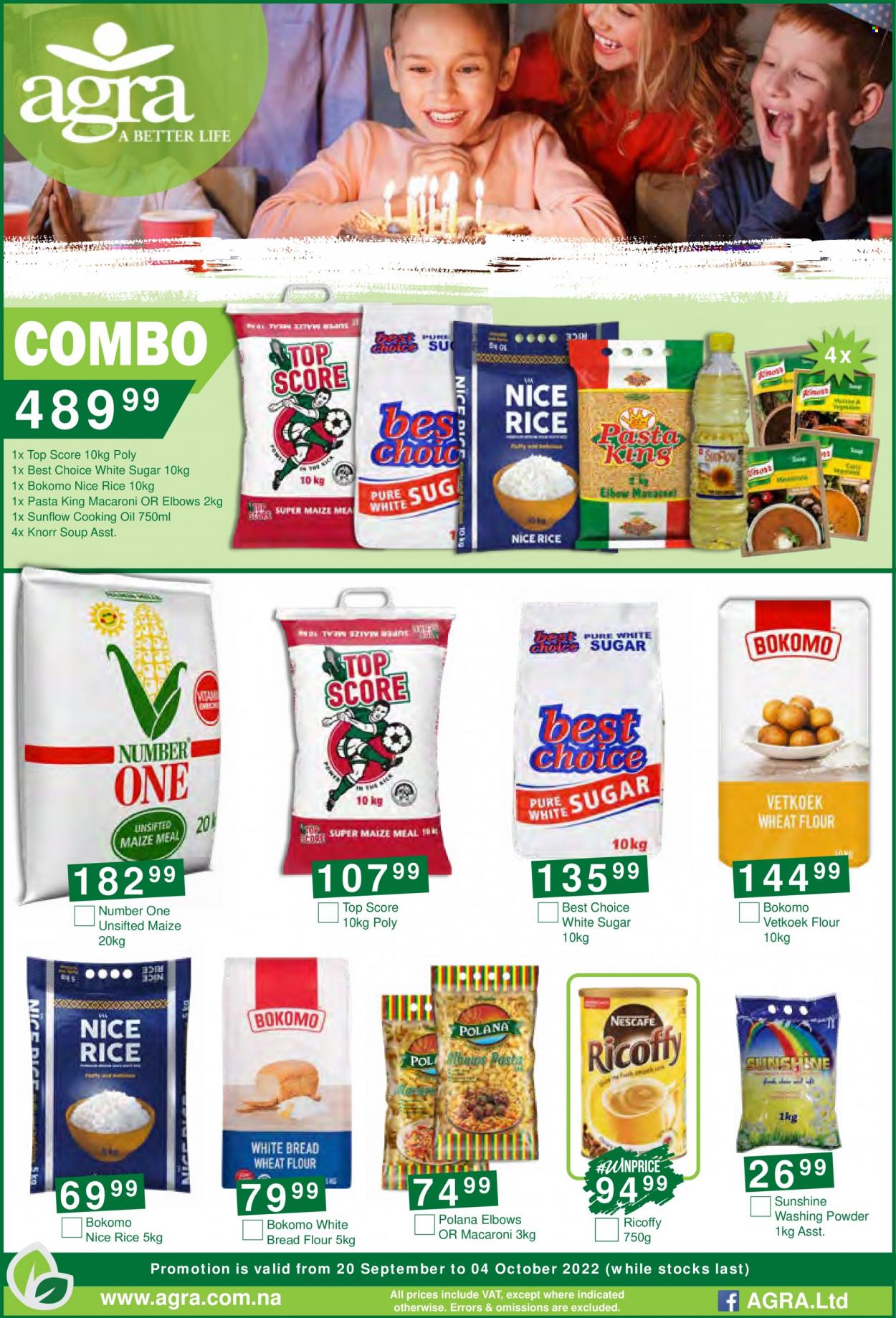 thumbnail - Agra catalogue  - 20/09/2022 - 04/10/2022 - Sales products - soup. Page 1.