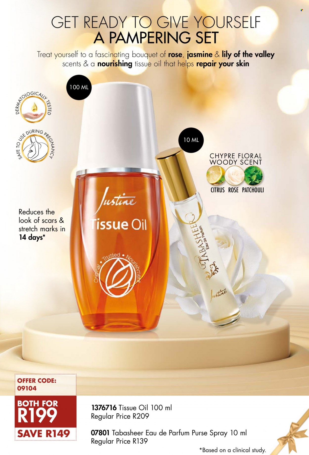 thumbnail - Justine catalogue  - 03/10/2022 - 31/10/2022 - Sales products - tissues, eau de parfum. Page 9.