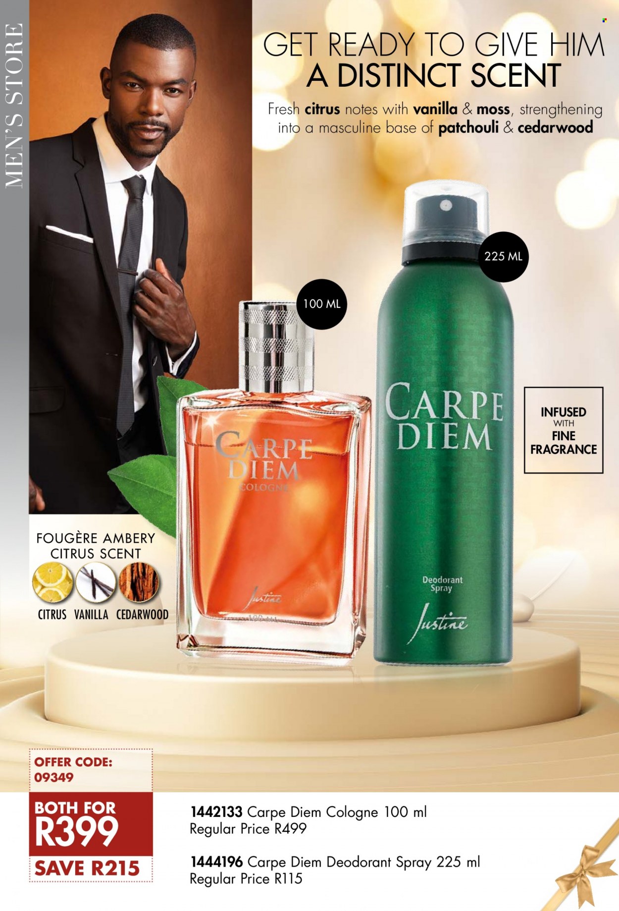 thumbnail - Justine catalogue  - 03/10/2022 - 31/10/2022 - Sales products - anti-perspirant, cologne, fragrance, deodorant. Page 33.
