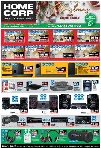 HomeCorp catalogue