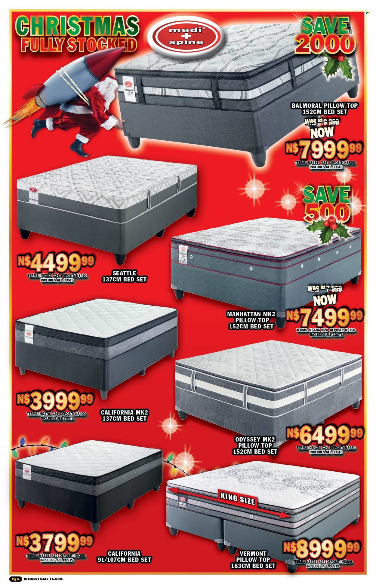 thumbnail - Lewis catalogue  - 14/11/2022 - 10/12/2022 - Sales products - bed, pillow. Page 6.