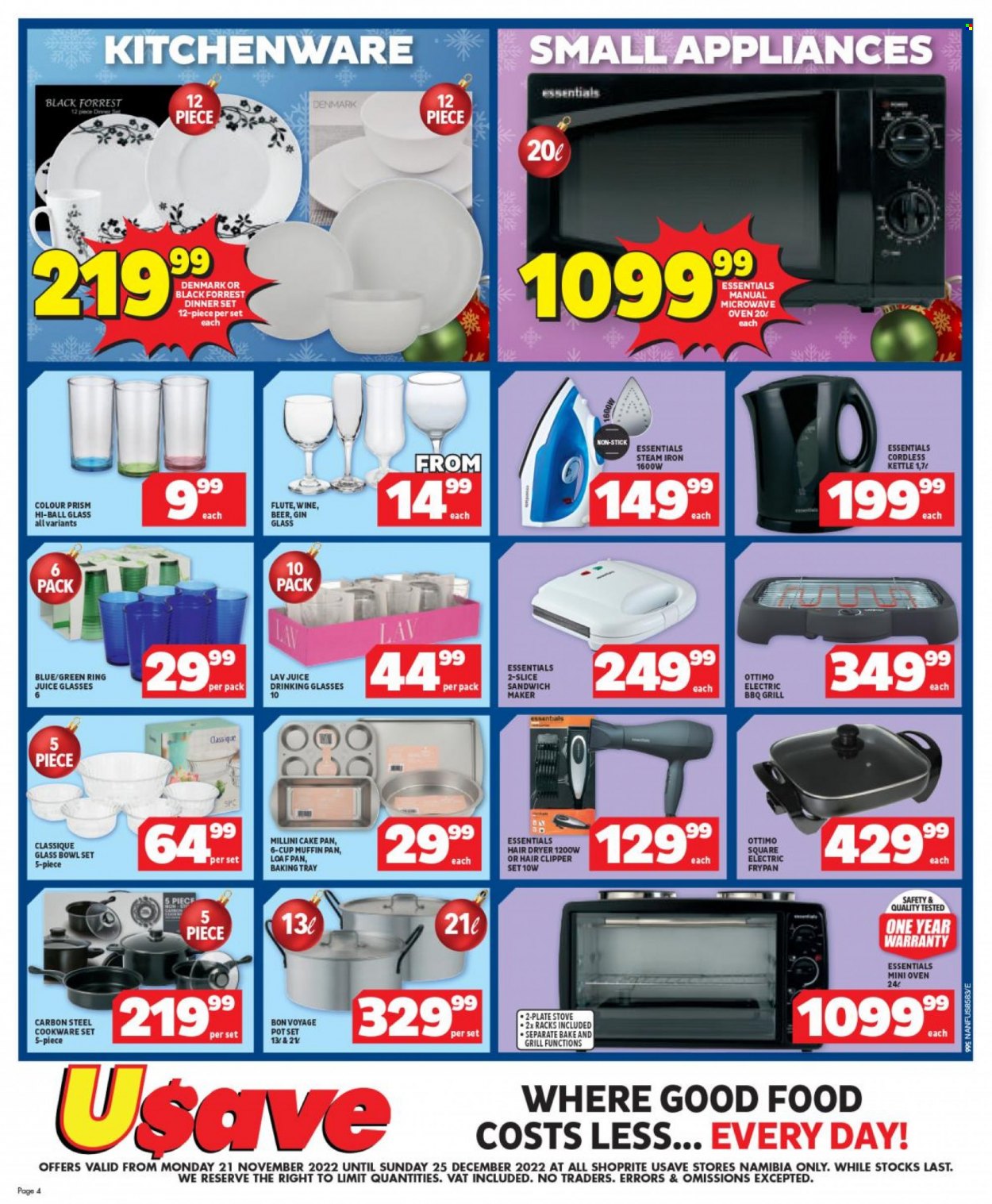 thumbnail - Shoprite catalogue  - 21/11/2022 - 25/12/2022 - Sales products - juice, gin, beer. Page 3.