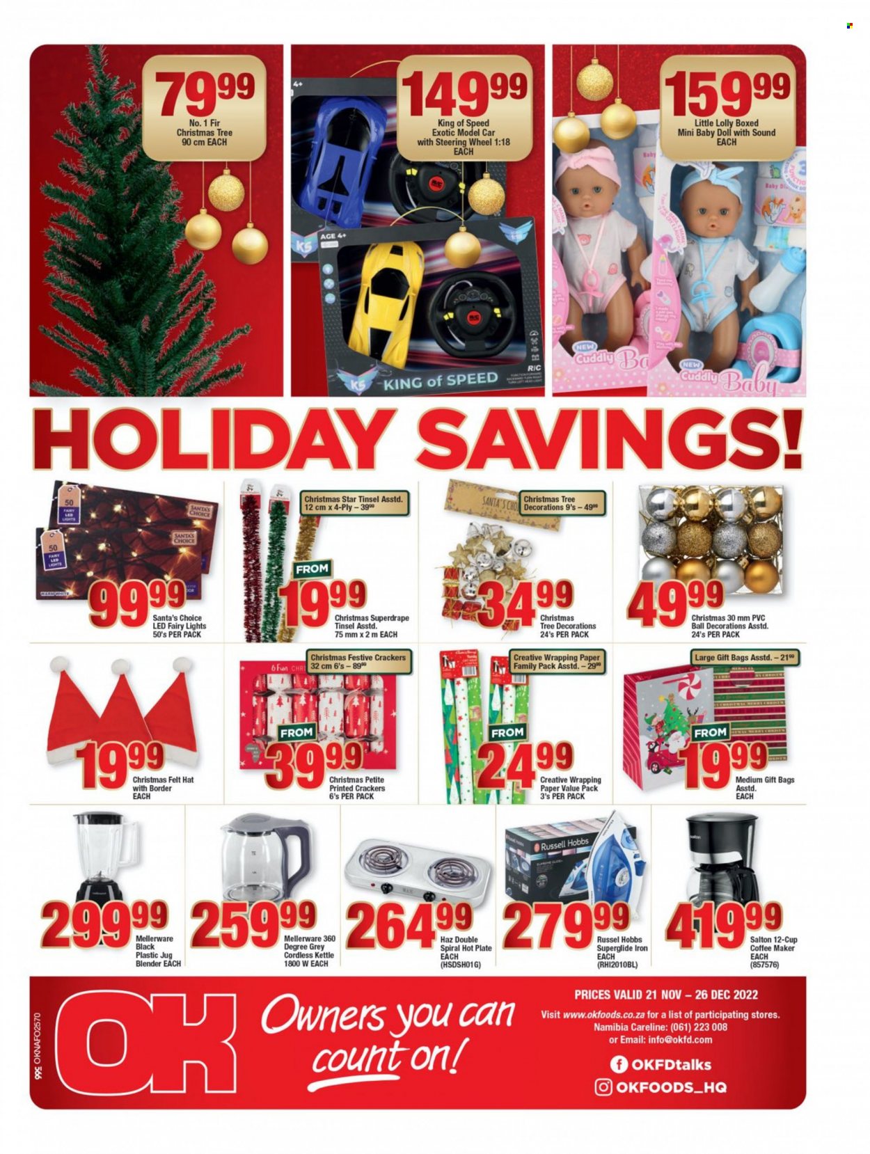 thumbnail - OK catalogue  - 21/11/2022 - 11/12/2022 - Sales products - crackers, lollipop, Santa. Page 5.