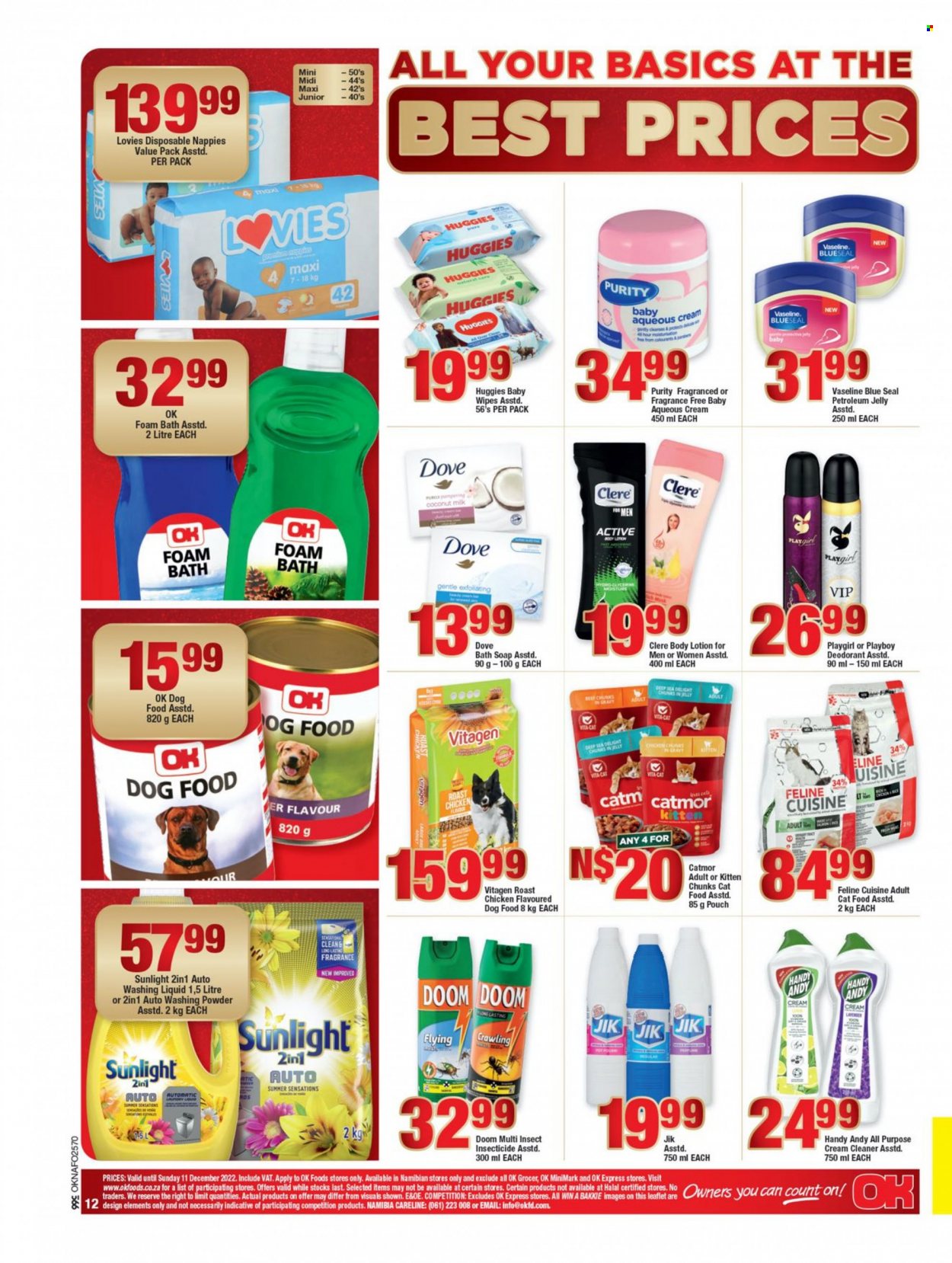 thumbnail - OK catalogue  - 21/11/2022 - 11/12/2022 - Sales products - chicken roast, Dove, coconut milk, Purity. Page 11.