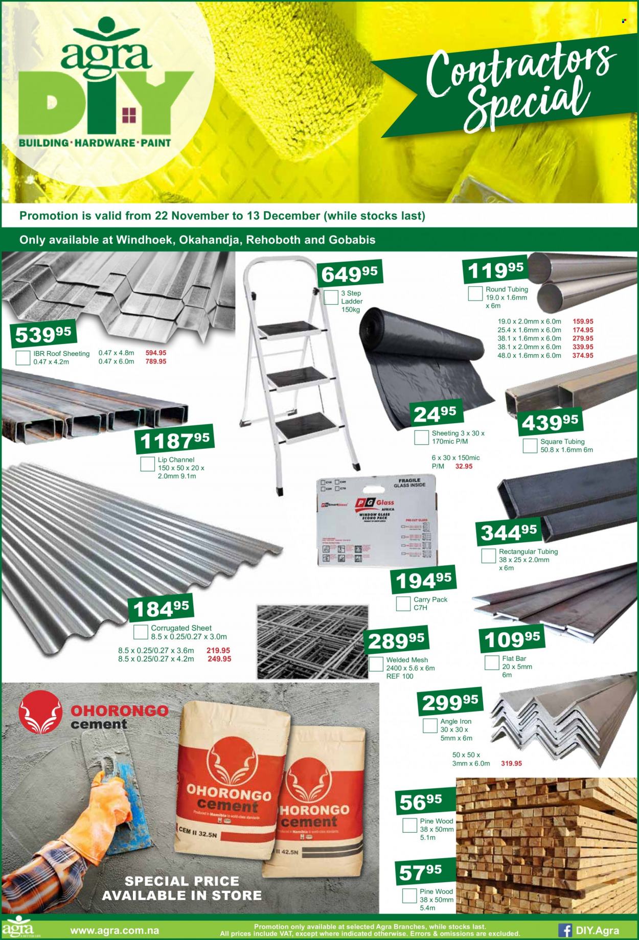 thumbnail - Agra catalogue  - 22/11/2022 - 13/12/2022 - Sales products - ladder, sheeting. Page 2.