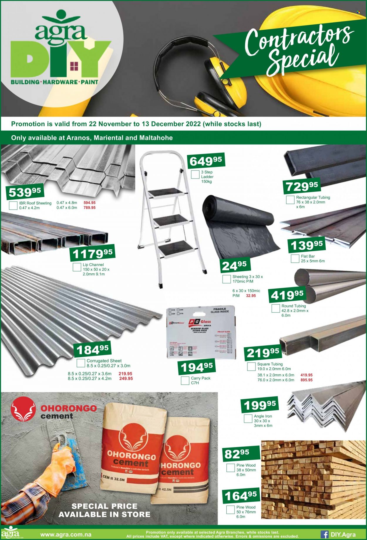 thumbnail - Agra catalogue  - 22/11/2022 - 13/12/2022 - Sales products - ladder, sheeting, paint. Page 4.