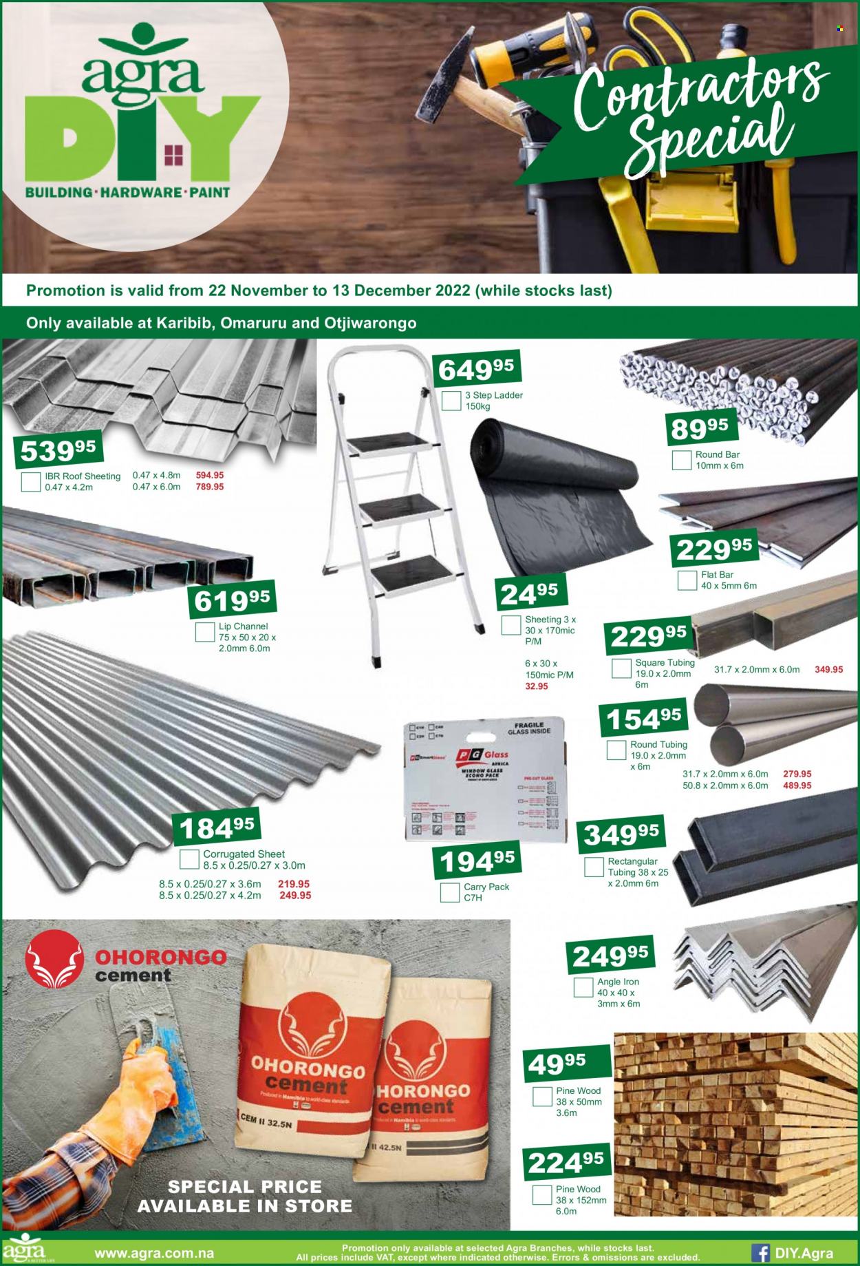 thumbnail - Agra catalogue  - 22/11/2022 - 13/12/2022 - Sales products - ladder, sheeting, paint. Page 8.