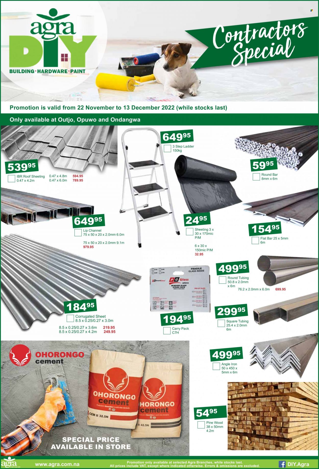 thumbnail - Agra catalogue  - 22/11/2022 - 13/12/2022 - Sales products - ladder, sheeting, paint. Page 10.