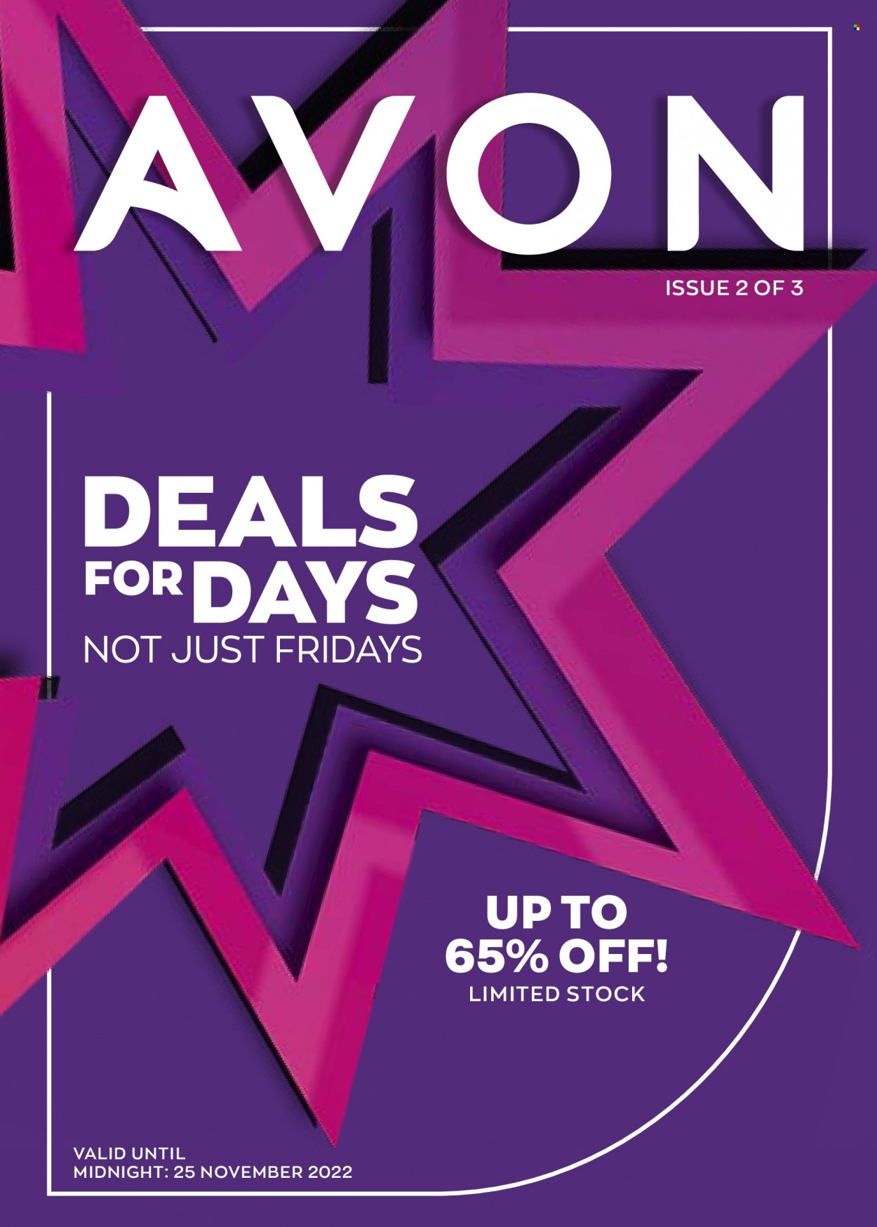 thumbnail - Avon catalogue  - 24/11/2022 - 30/11/2022 - Sales products - Avon. Page 1.