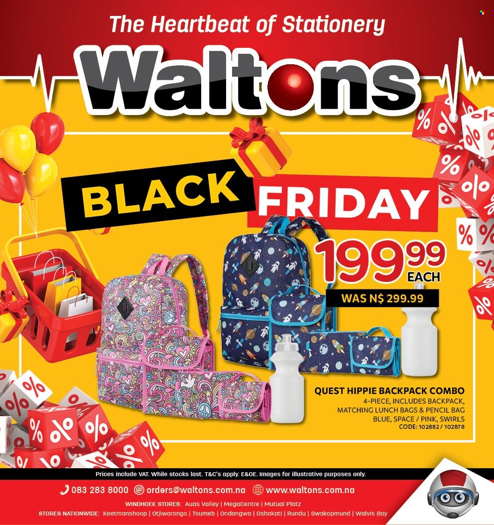 thumbnail - Waltons catalogue  - 25/11/2022 - 28/11/2022 - Sales products - bag, pencil. Page 4.