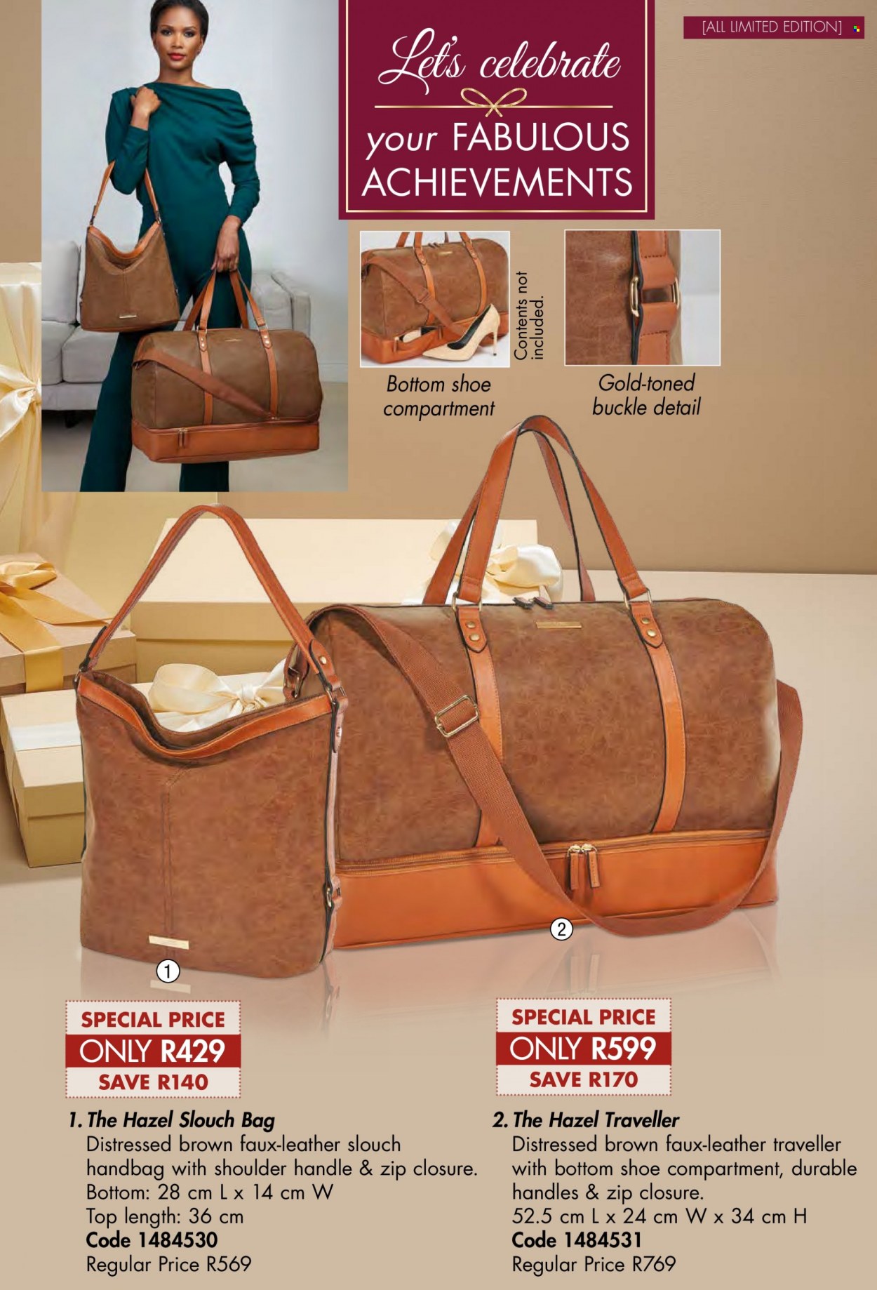 thumbnail - Justine catalogue  - 01/12/2022 - 31/12/2022 - Sales products - handbag. Page 54.