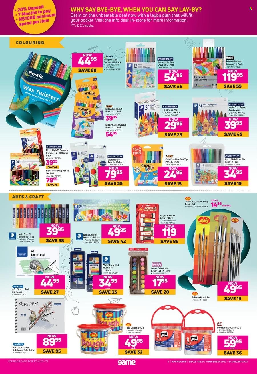 thumbnail - Game catalogue  - 15/12/2022 - 17/01/2023 - Sales products - marlin, brush set, BIC, brush. Page 3.