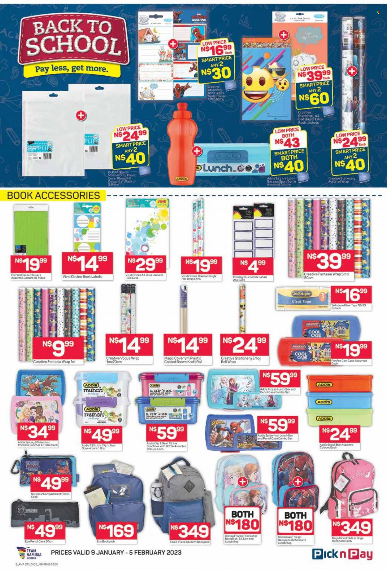thumbnail - Pick n Pay catalogue  - 09/01/2023 - 05/02/2023 - Sales products - Kraft®, Disney, snack. Page 6.