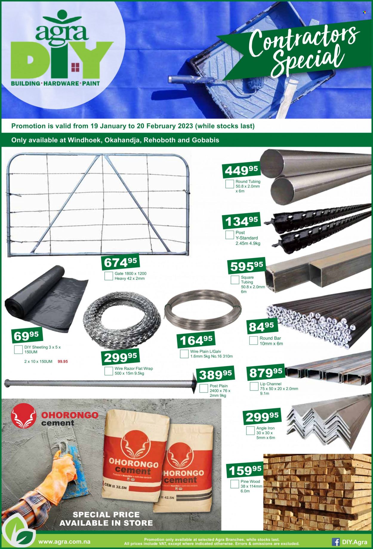 thumbnail - Agra catalogue  - 19/01/2023 - 20/02/2023 - Sales products - sheeting, paint. Page 2.