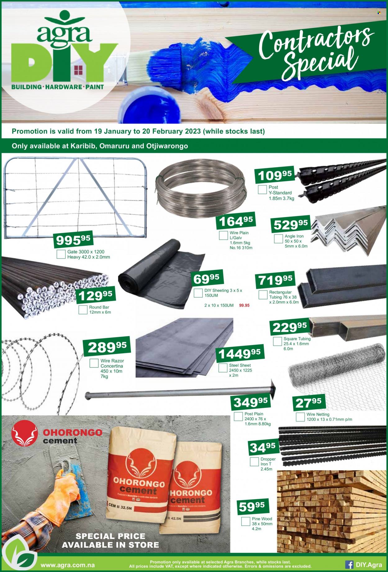 thumbnail - Agra catalogue  - 19/01/2023 - 20/02/2023 - Sales products - sheeting, paint. Page 8.