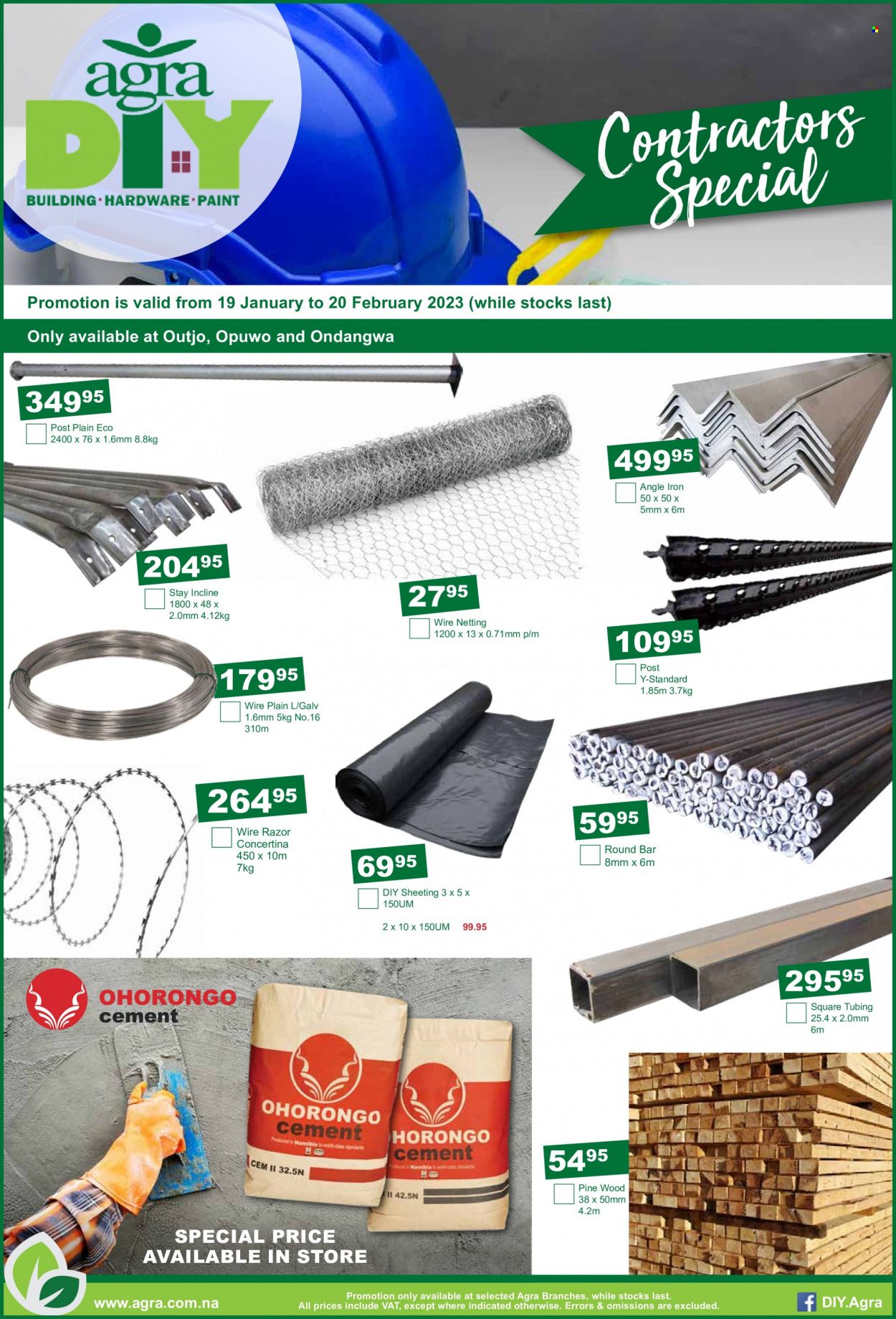 thumbnail - Agra catalogue  - 19/01/2023 - 20/02/2023 - Sales products - sheeting, paint. Page 10.