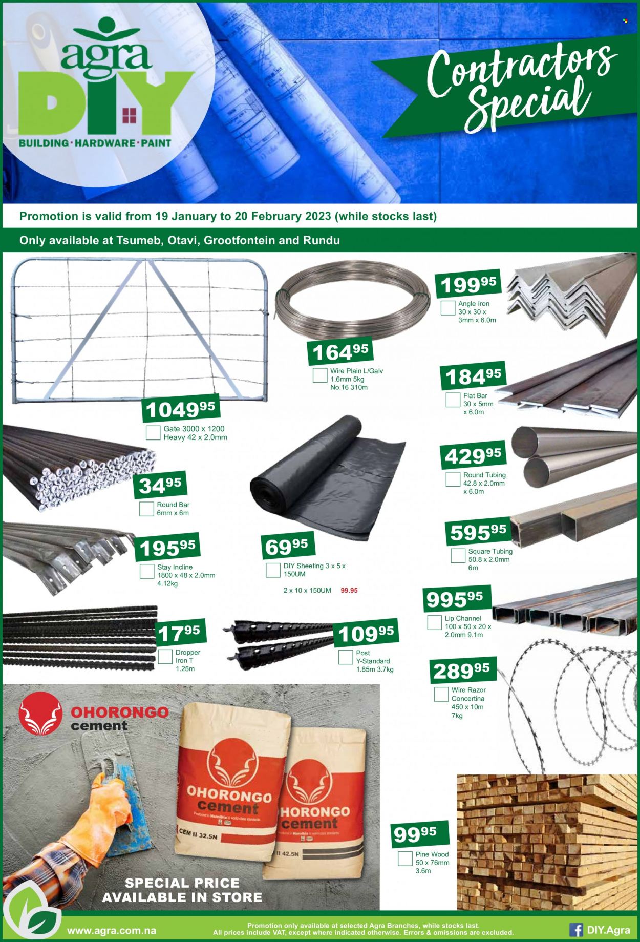 thumbnail - Agra catalogue  - 19/01/2023 - 20/02/2023 - Sales products - sheeting, paint. Page 12.