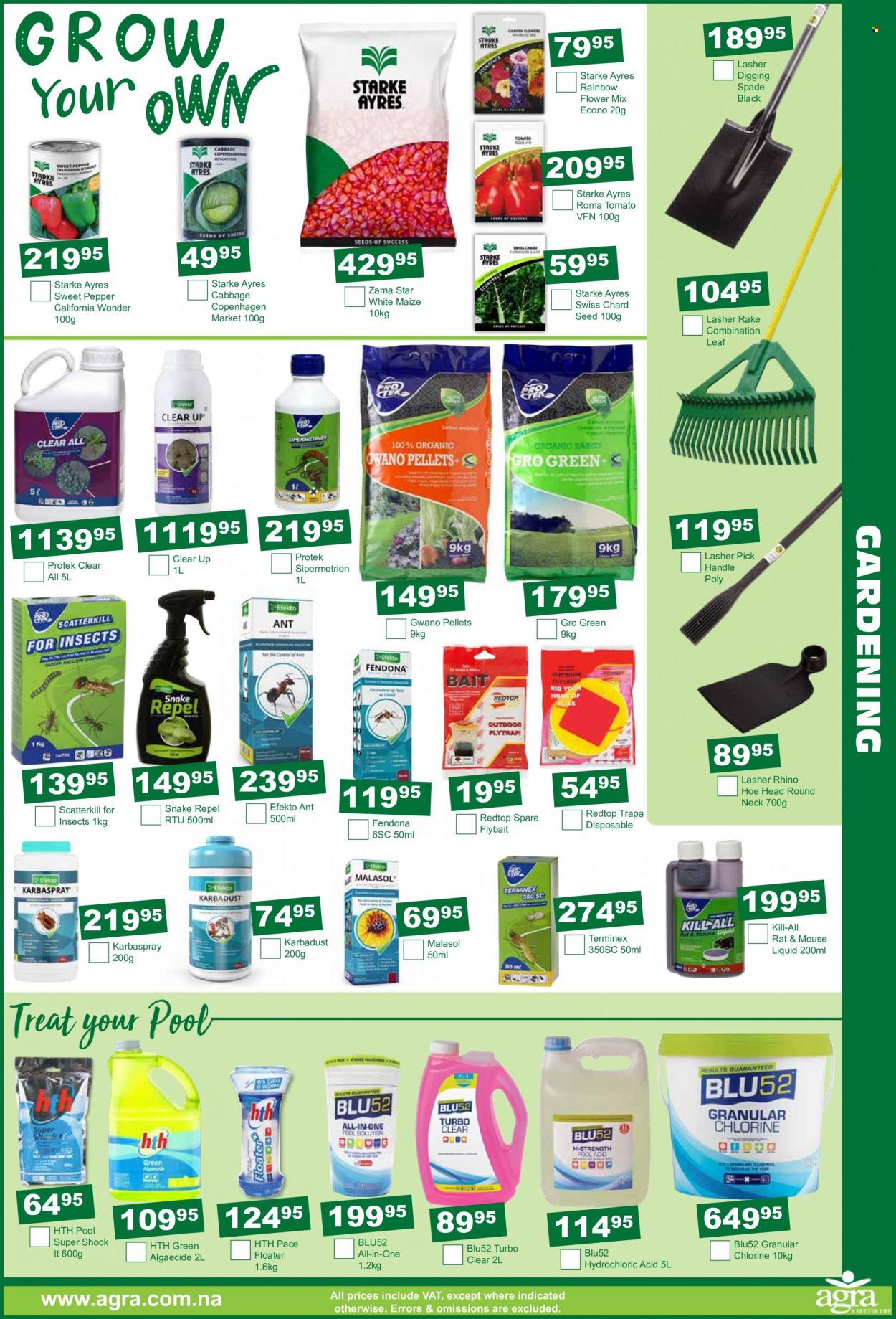 thumbnail - Agra catalogue  - 19/01/2023 - 20/02/2023 - Sales products - mouse, Rhino, spade, chard, plant seeds. Page 7.