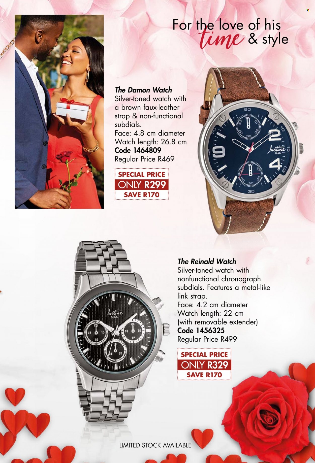 thumbnail - Justine catalogue  - 01/02/2023 - 28/02/2023 - Sales products - watch, chronograph. Page 11.