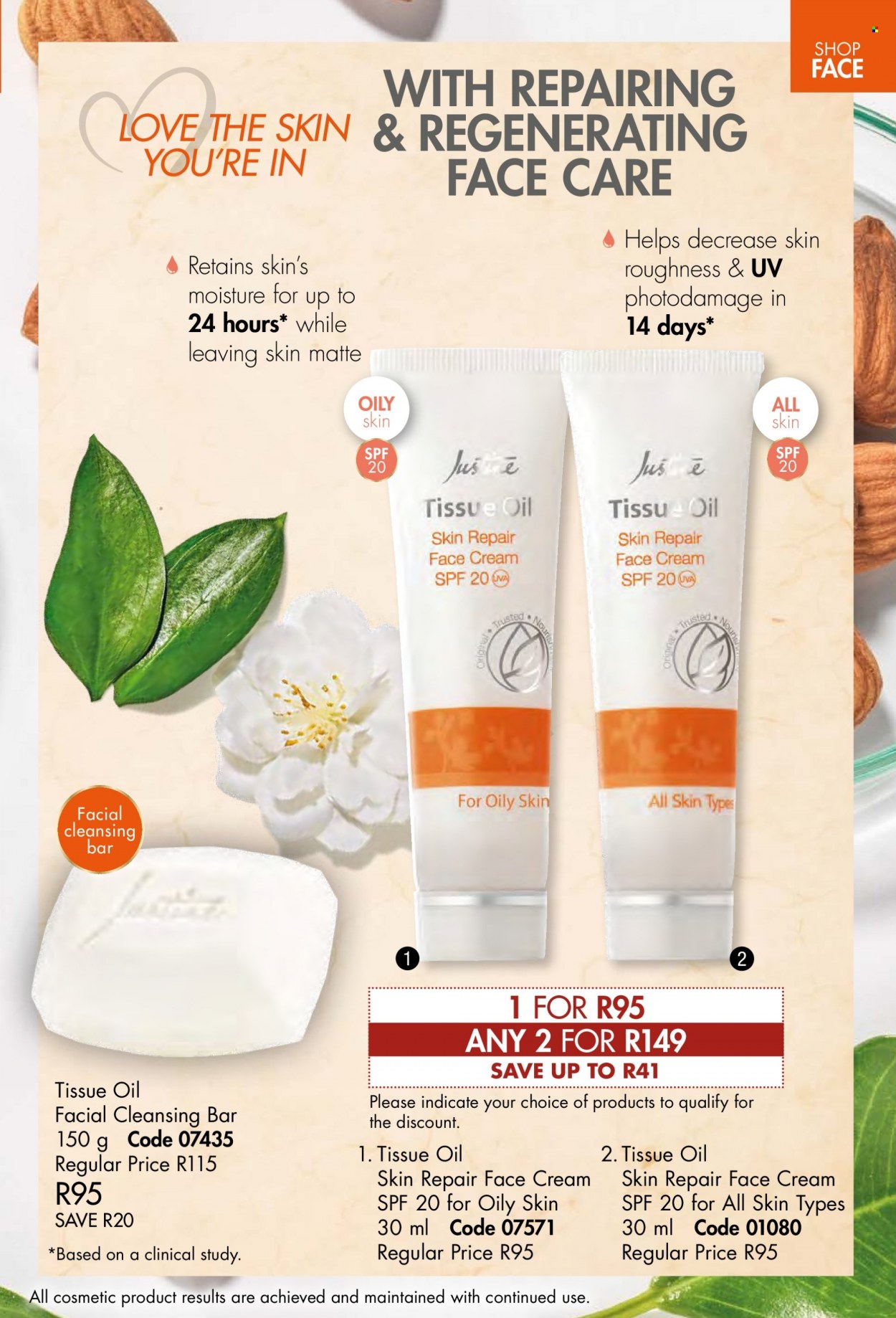 thumbnail - Justine catalogue  - 01/02/2023 - 28/02/2023 - Sales products - tissues, face cream. Page 23.