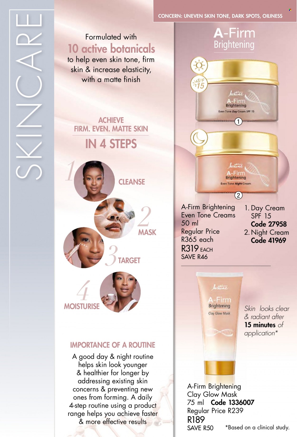 thumbnail - Justine catalogue  - 01/02/2023 - 28/02/2023 - Sales products - day cream, night cream. Page 28.