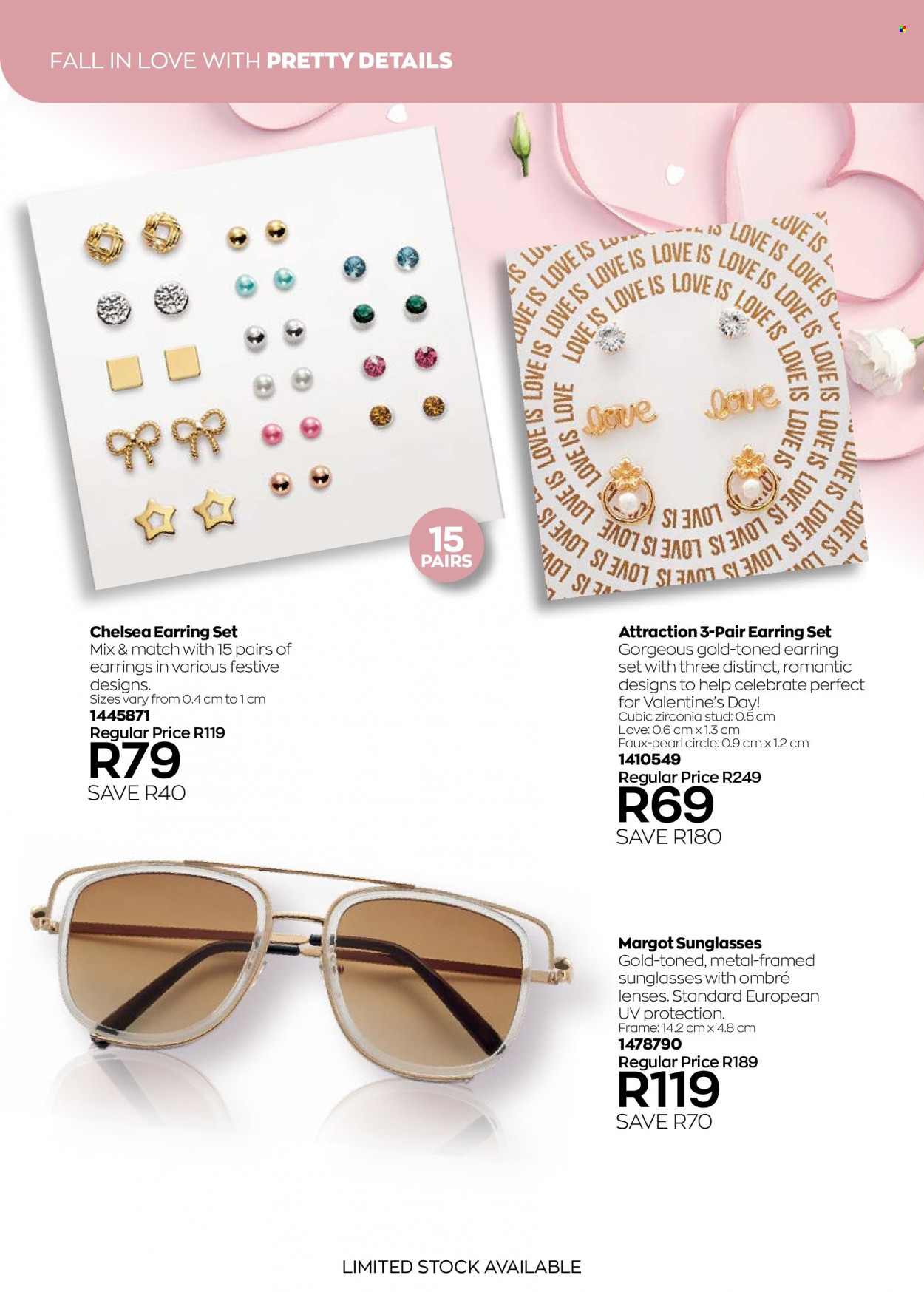thumbnail - Avon catalogue  - 01/02/2023 - 28/02/2023 - Sales products - earrings, sunglasses. Page 7.