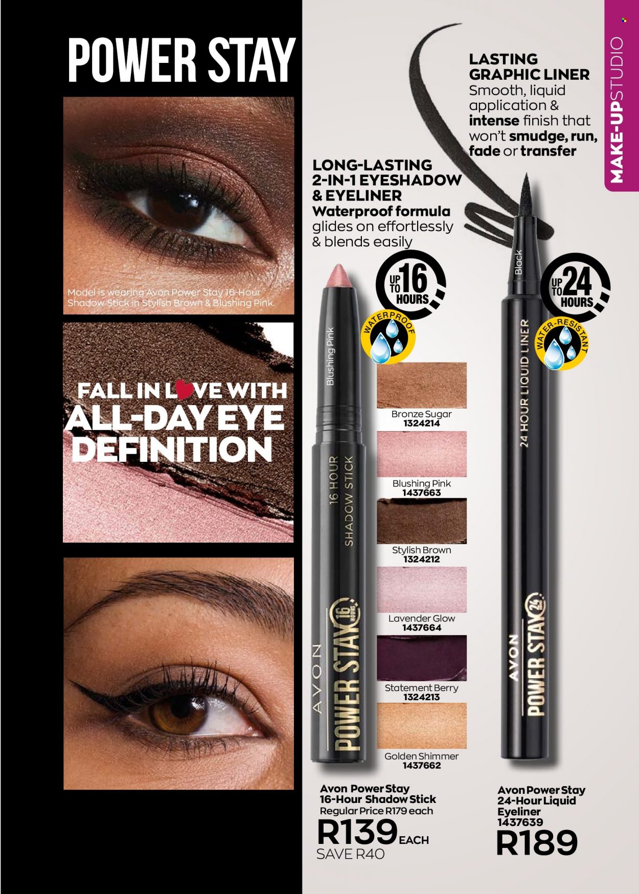thumbnail - Avon catalogue  - 01/02/2023 - 28/02/2023 - Sales products - Avon, eyeshadow, eyeliner. Page 59.