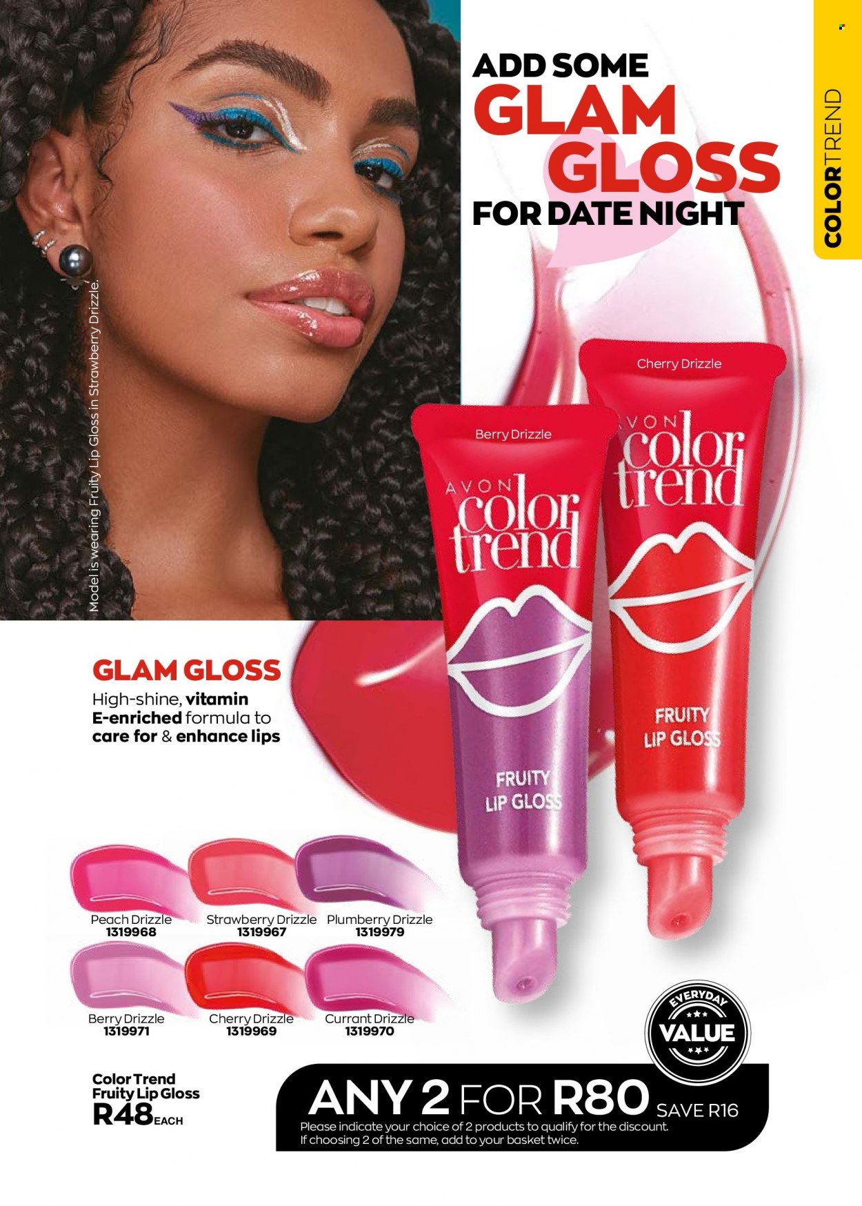 thumbnail - Avon catalogue  - 01/02/2023 - 28/02/2023 - Sales products - Avon, lip gloss. Page 69.