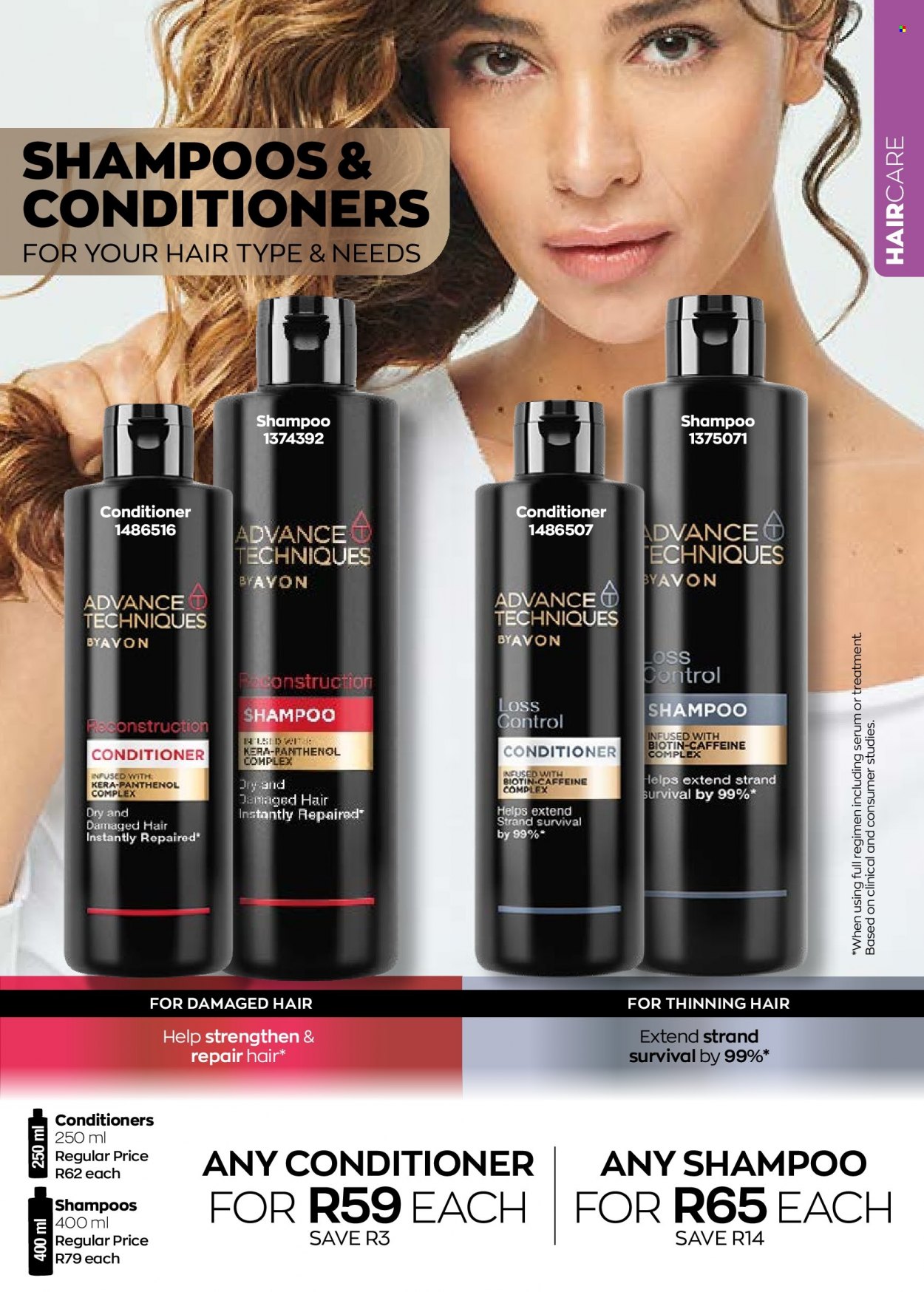 thumbnail - Avon catalogue  - 01/02/2023 - 28/02/2023 - Sales products - shampoo, serum, conditioner. Page 179.