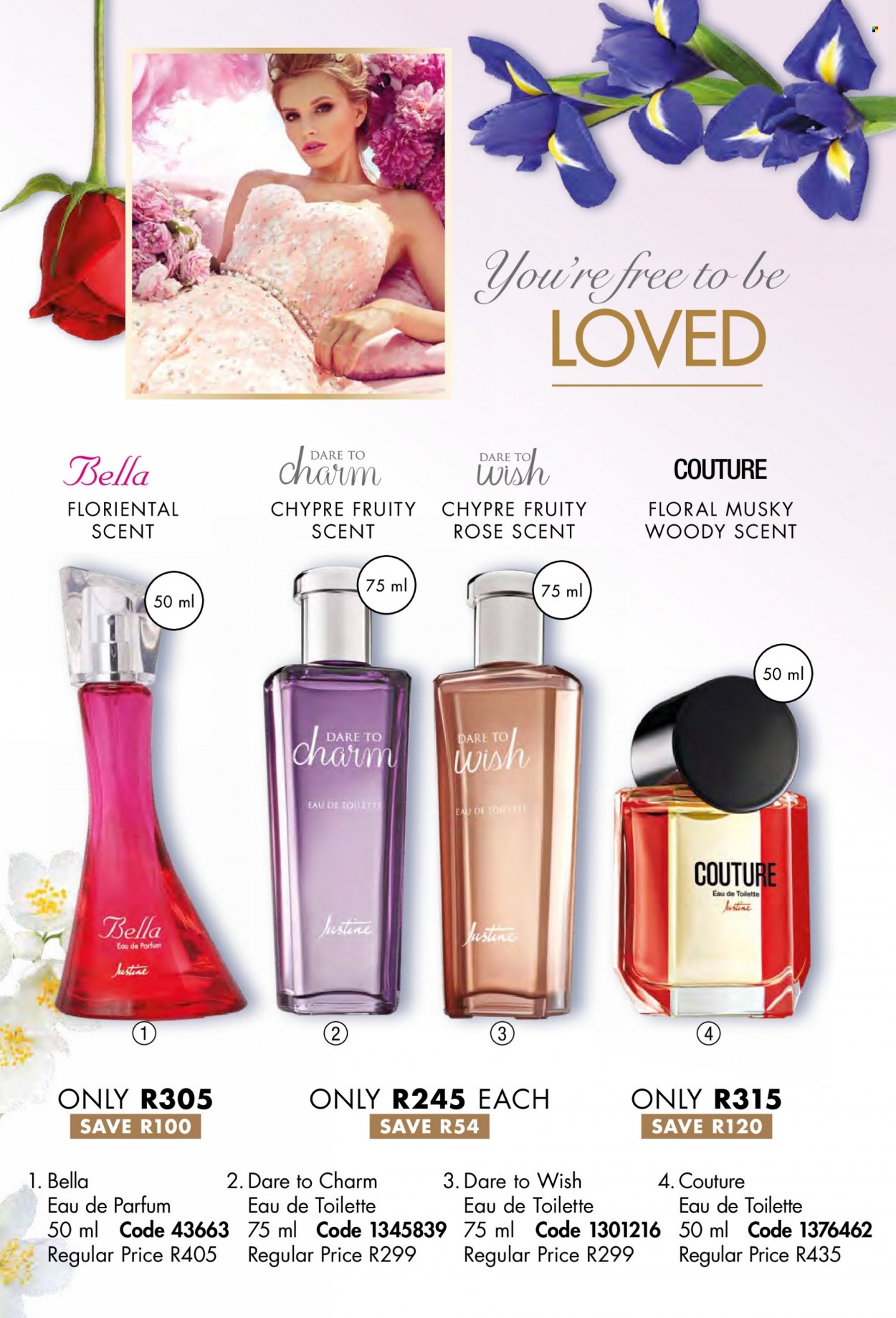 thumbnail - Justine catalogue  - 01/03/2023 - 31/03/2023 - Sales products - Bella, eau de parfum, eau de toilette. Page 44.