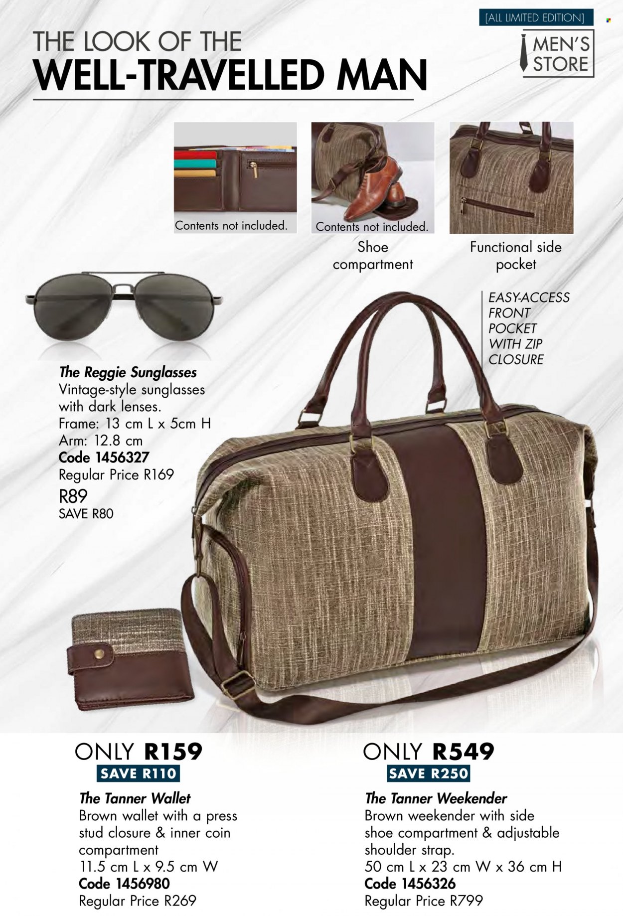 thumbnail - Justine catalogue  - 01/03/2023 - 31/03/2023 - Sales products - sunglasses, wallet. Page 57.