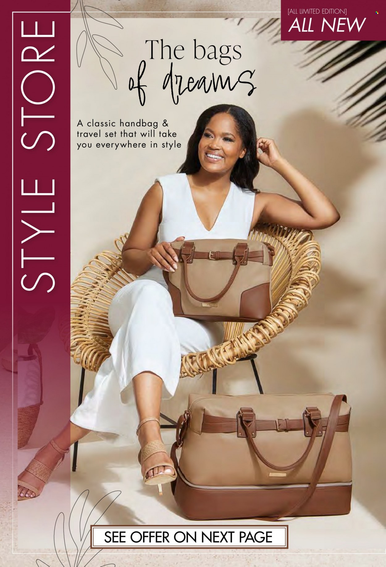 thumbnail - Justine catalogue  - 01/03/2023 - 31/03/2023 - Sales products - handbag. Page 58.
