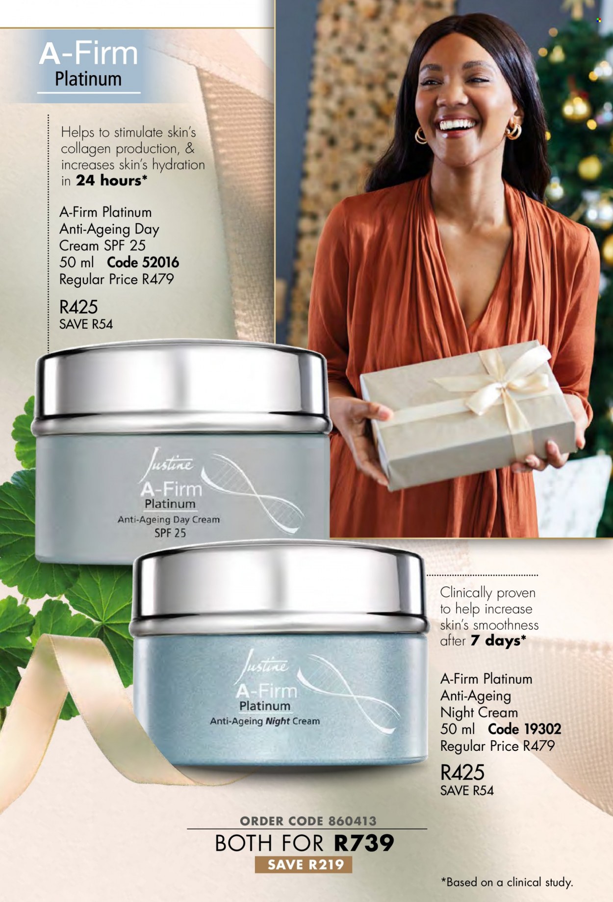 thumbnail - Justine catalogue  - 01/03/2023 - 31/03/2023 - Sales products - day cream, night cream. Page 76.