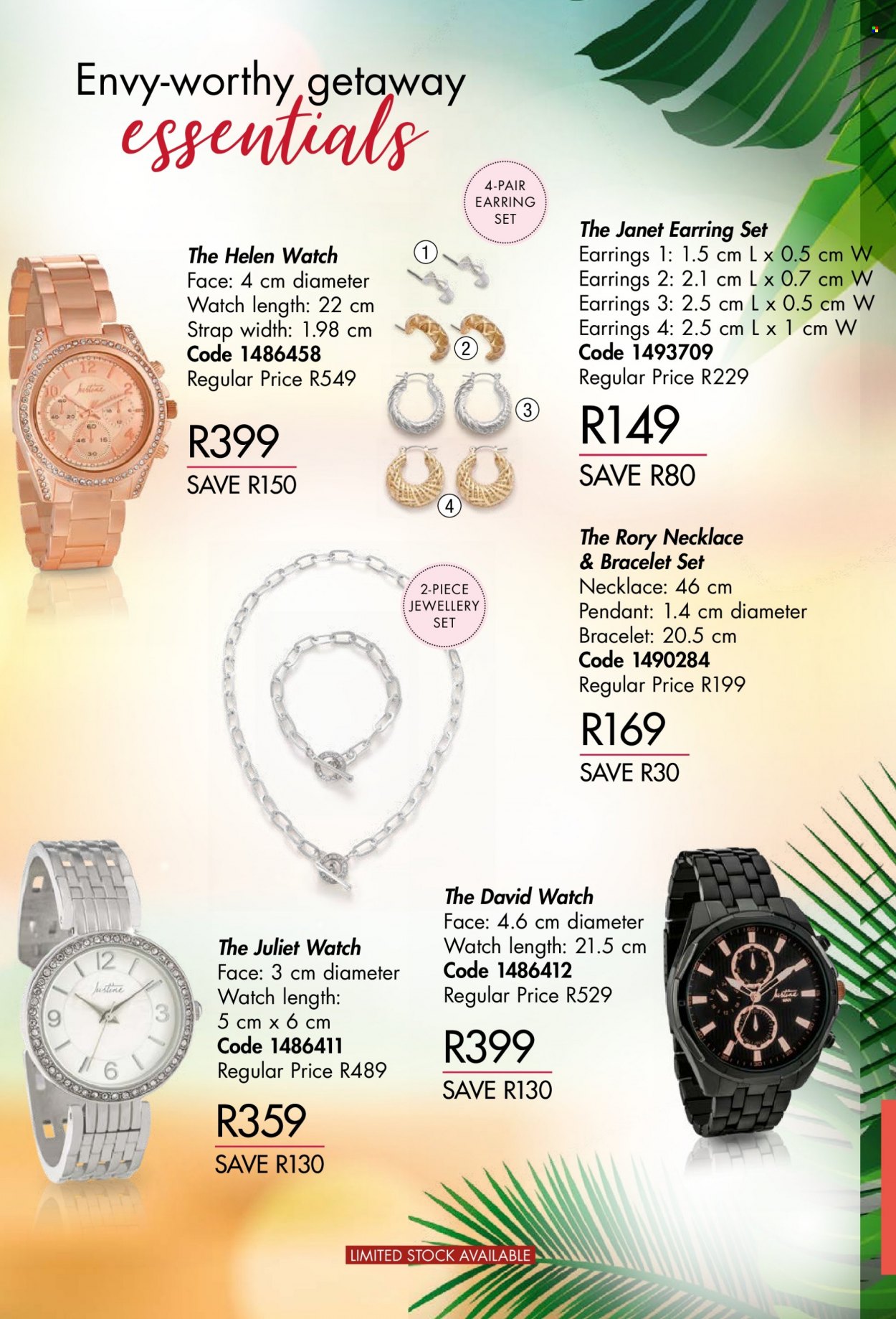 thumbnail - Justine catalogue  - 01/03/2023 - 31/03/2023 - Sales products - bracelet, earrings, necklace, watch, pendant. Page 4.