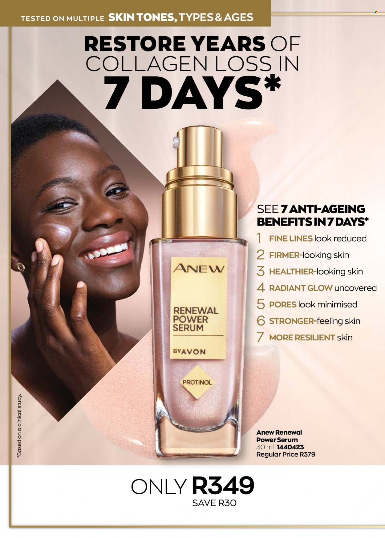 thumbnail - Avon catalogue  - 01/03/2023 - 31/03/2023 - Sales products - Anew, serum. Page 4.