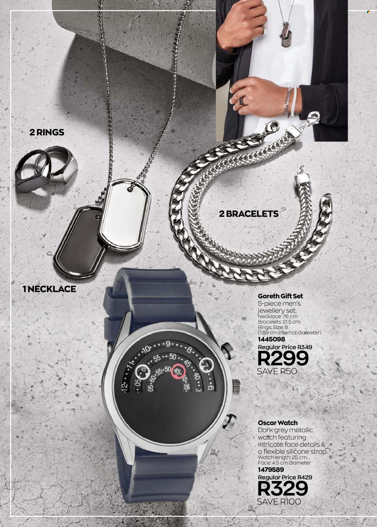 thumbnail - Avon catalogue  - 01/03/2023 - 31/03/2023 - Sales products - gift set, bracelet, necklace, watch. Page 56.