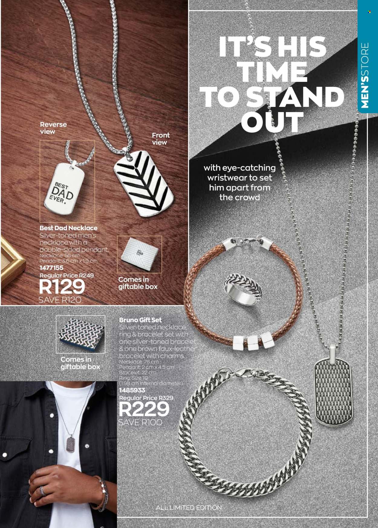 thumbnail - Avon catalogue  - 01/03/2023 - 31/03/2023 - Sales products - gift set, bracelet, necklace, pendant. Page 57.