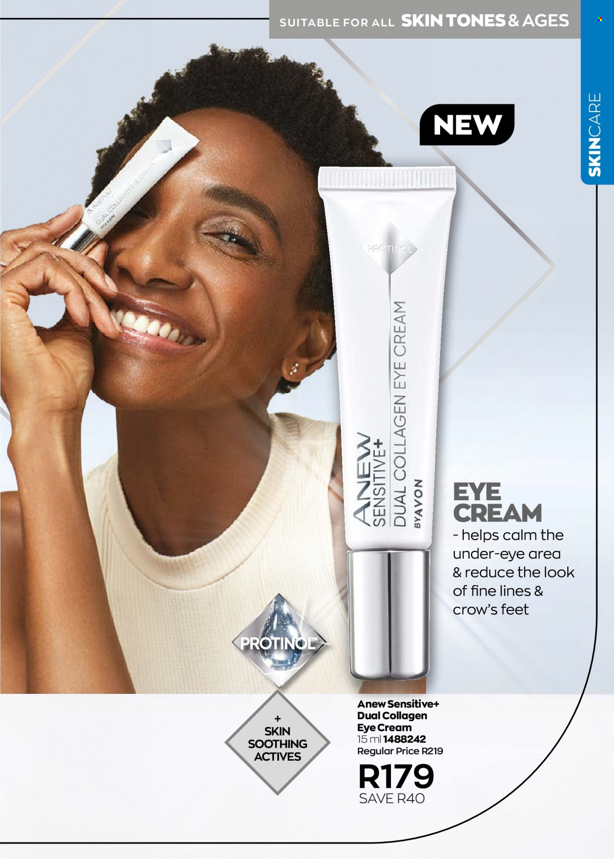 thumbnail - Avon catalogue  - 01/03/2023 - 31/03/2023 - Sales products - Anew, eye cream. Page 87.