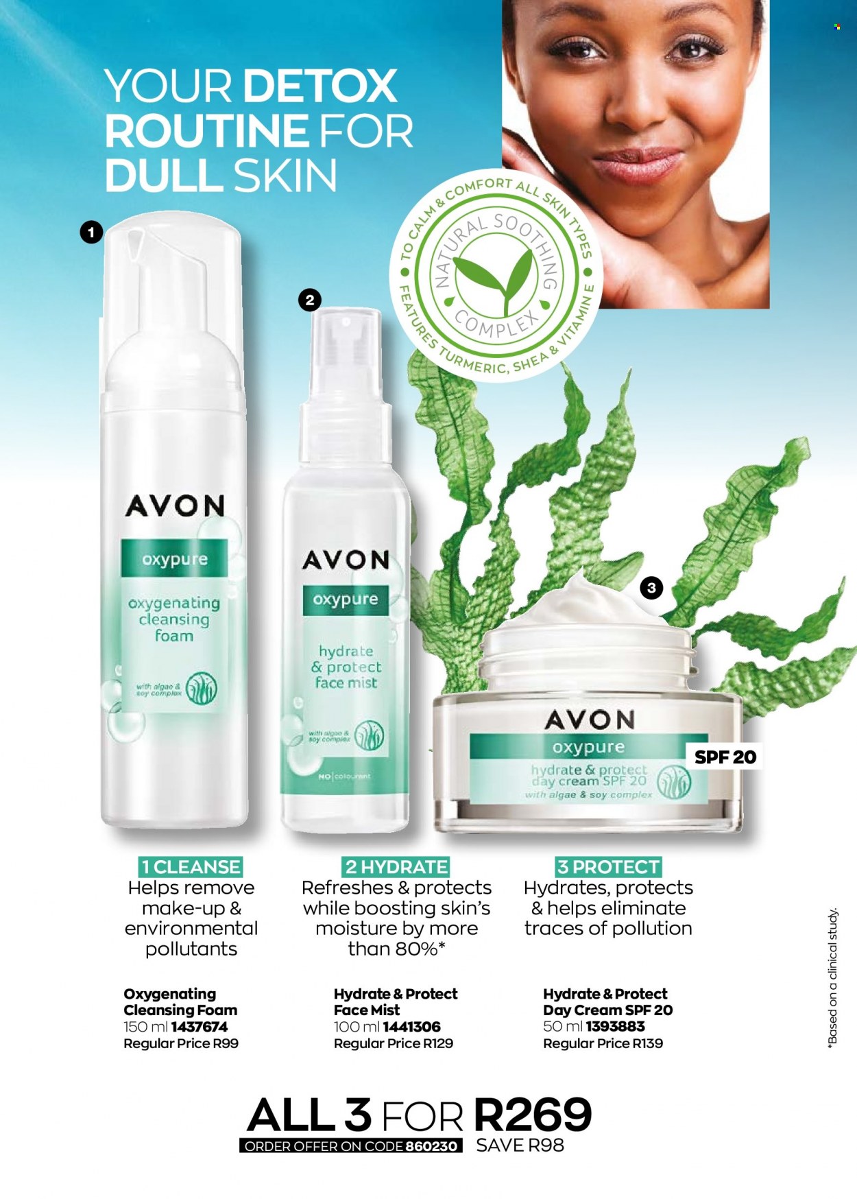 thumbnail - Avon catalogue  - 01/03/2023 - 31/03/2023 - Sales products - Avon, cleansing foam, day cream, makeup. Page 100.
